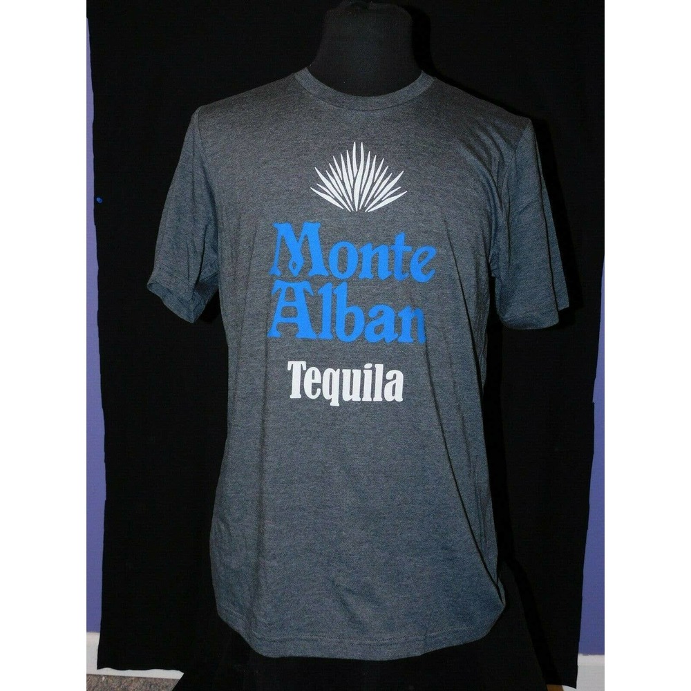 MONTE ALBAN TEQUILA CHARCOAL GRAY LG T-SHIRT